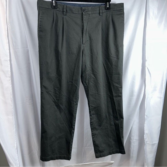 Dockers Pants Trousers Signature Khaki Flex Comfort Full Length Dress Pants - Picture 8 of 10